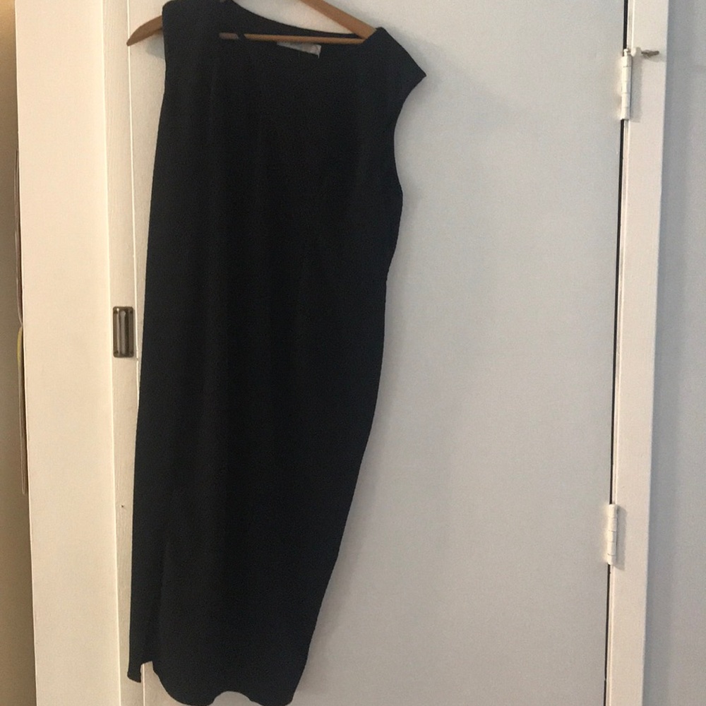 ASOS Gorgeous maternity statement black dress